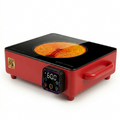 Cooka Smart Electric Cooktop – LPG Gas Alternative | red